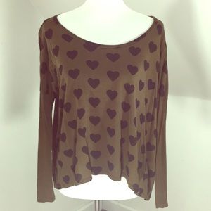 Flowy CB long sleeve tee